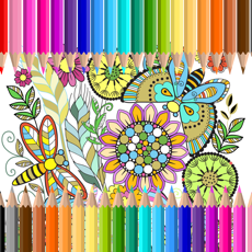 Activities of Flower Color Adult Coloring Book for Stress Relief