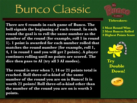 Bunco Classic for iPad screenshot 4