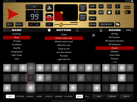 Screenshot #6 pour Rock Drum Machine