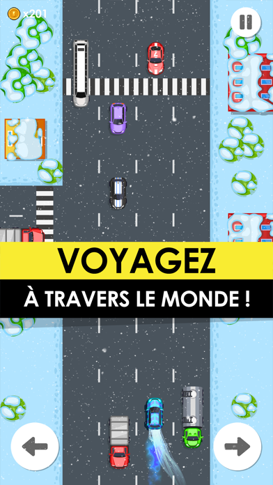 Screenshot #3 pour Drive Fast -  2d Retro Racing