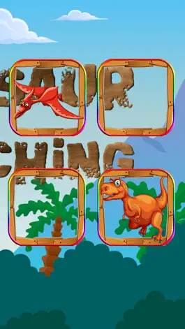 Game screenshot Dinosaur Animals Matching Puzzles for Pre-K Match apk