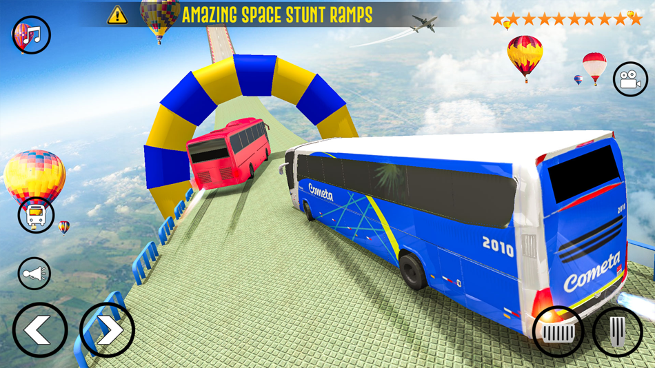 #4. Bus Simulator: Mega Ramp Stunt (iOS) Podle: Umar Manzoor
