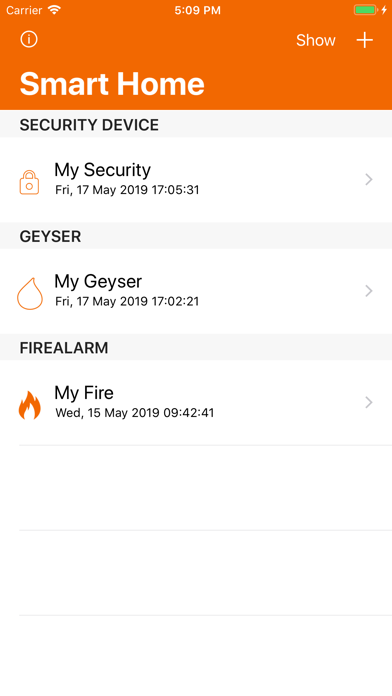 Screenshot #3 pour Sensor Connect Smart Home