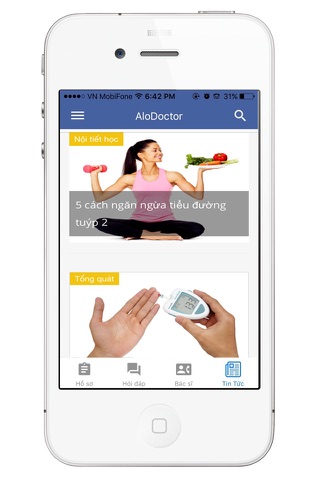 AloDoctor – Theo dõi sức khỏe online screenshot 3