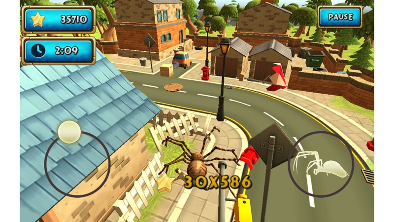 Spider simulator: Amazing City screenshot 3