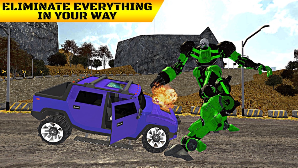 #2. Offroad Hummer Robot Transformation : Iron Machine (iOS) Podle: Meta Dort