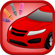 Supper Cars coloring page For kids