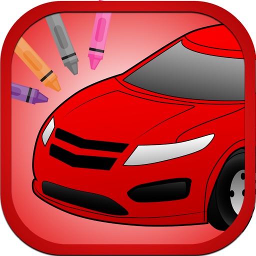 Supercars coloring page For kids