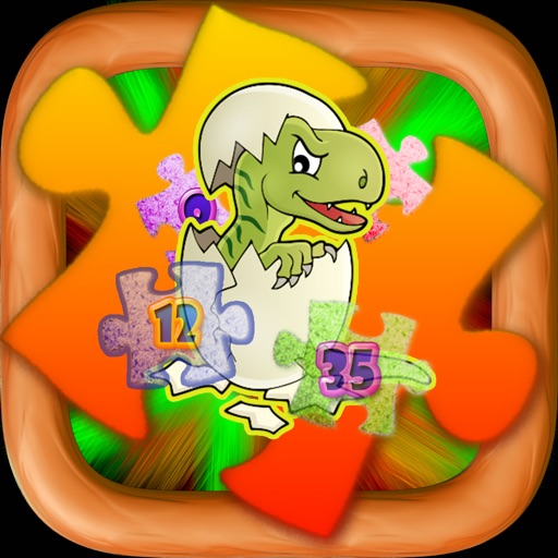 Dinosaur Jigsaw Collection To Learning For Kids iOS App