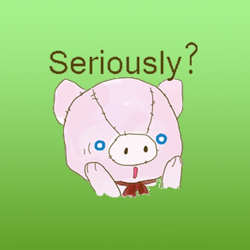 Cutest Animals Speak English Stickers icon