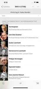 Bach Cantatas screenshot #2 for iPhone