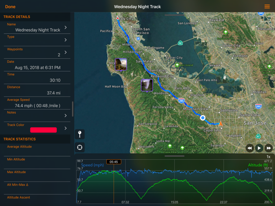 GPS Tracks screenshot 3
