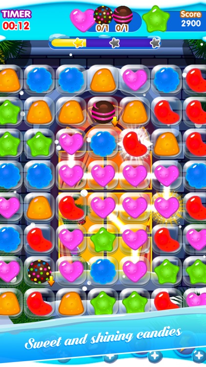Candy Sweet Tales - Match 3 Christmas
