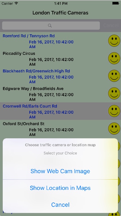 London Traffic Cameras