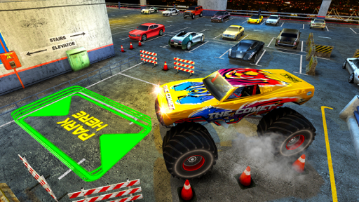 Multi Storey Monster Truck Parking Simulator 2017 screenshot 4