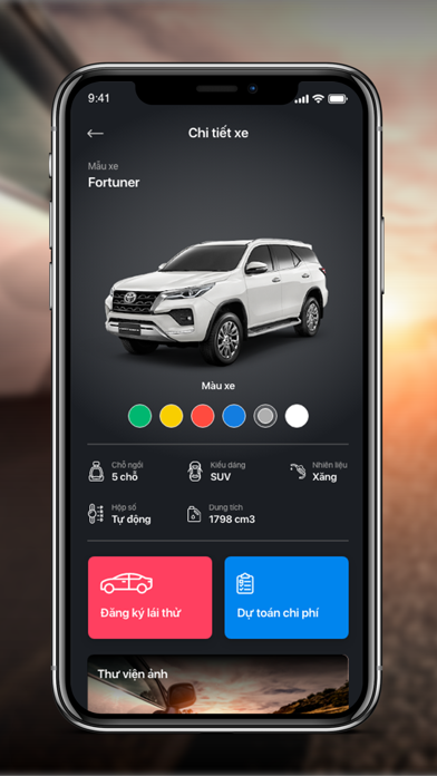 TOYOTA Vietnam Screenshot