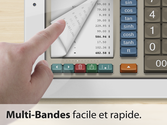 Screenshot #6 pour Calculatrice MaxiCalc Gratuit avec Bande de Papier