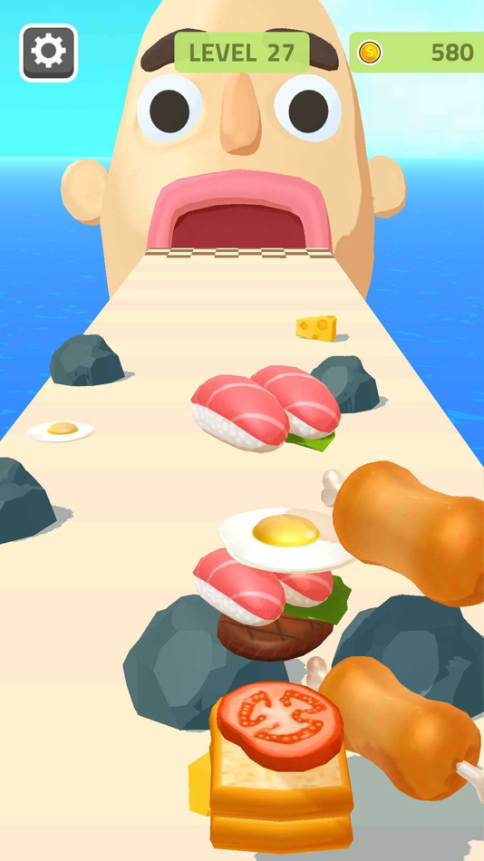 #2. Sandwich Runner (iOS) 来自: DWANGO Co., Ltd.