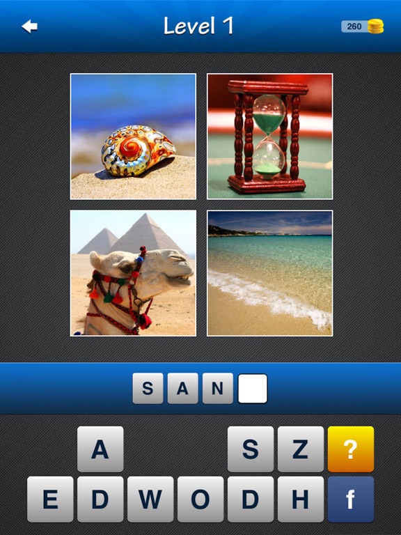 Word Game ~ Free Photo Quiz with Pics and Words