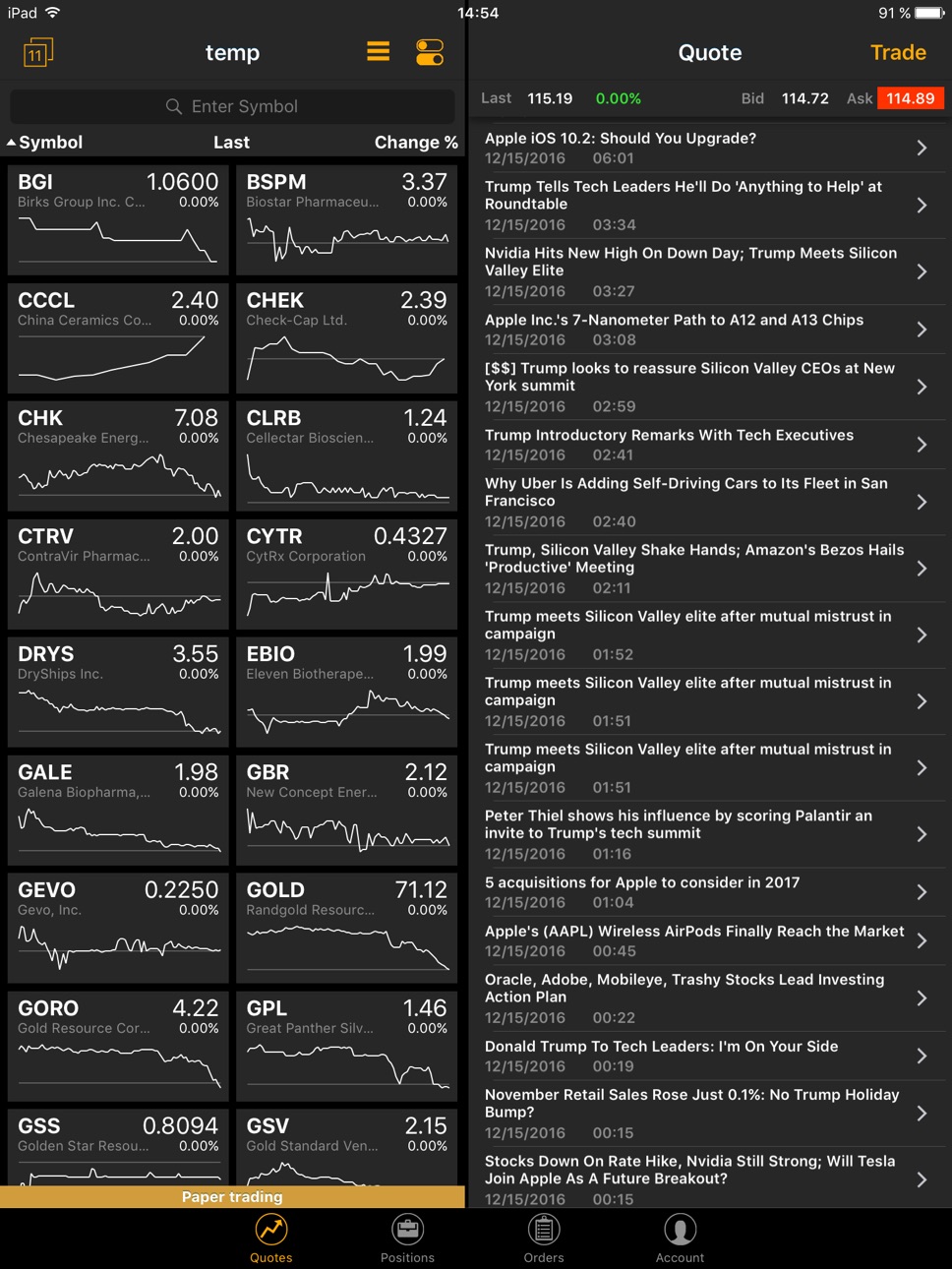 iPad screenshot