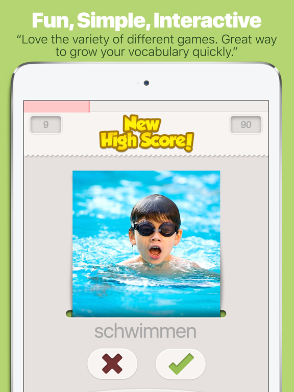 Screenshot #6 pour Learn German with Lingo Arcade