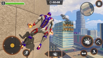 Iron Superhero war Real Heros Screenshot