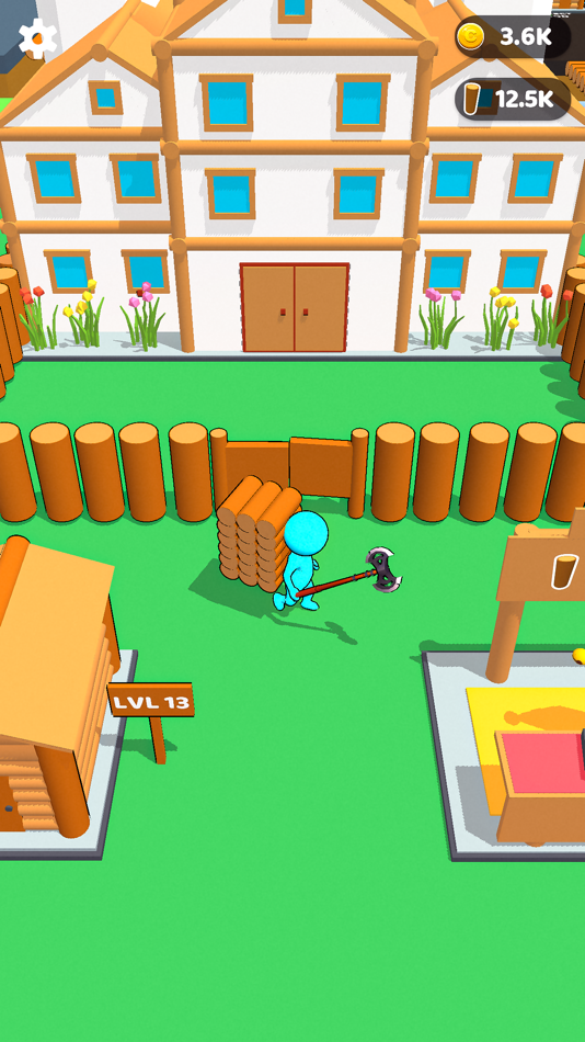 #2. Craftheim - 3D Idle Lumberjack (iOS) 由: AI Games FZ