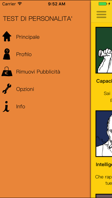 Screenshot #2 pour Test di Personalità