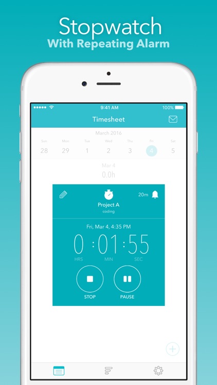 Timesheet - Time Tracking with Calendar