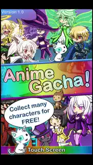 anime gacha! (simulator & rpg) iphone screenshot 1