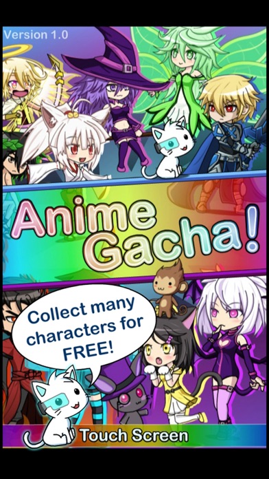 Screenshot #1 pour Anime Gacha! (Simulator & RPG)