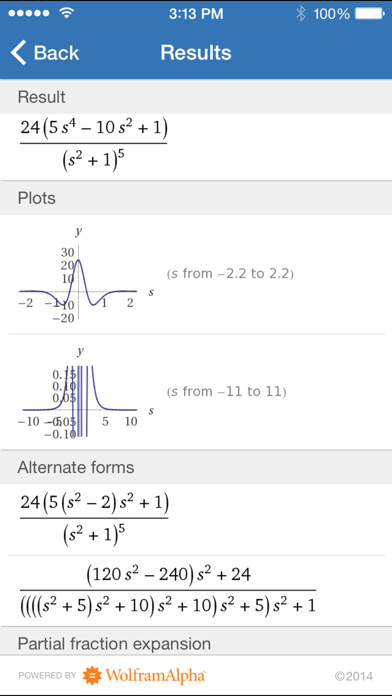 Screenshot #2 pour Wolfram Signals & Systems Course Assistant