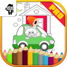 Activities of Car Kids Coloring Book Pro