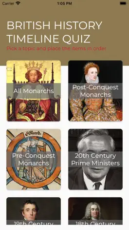 Game screenshot British History Timeline Quiz mod apk