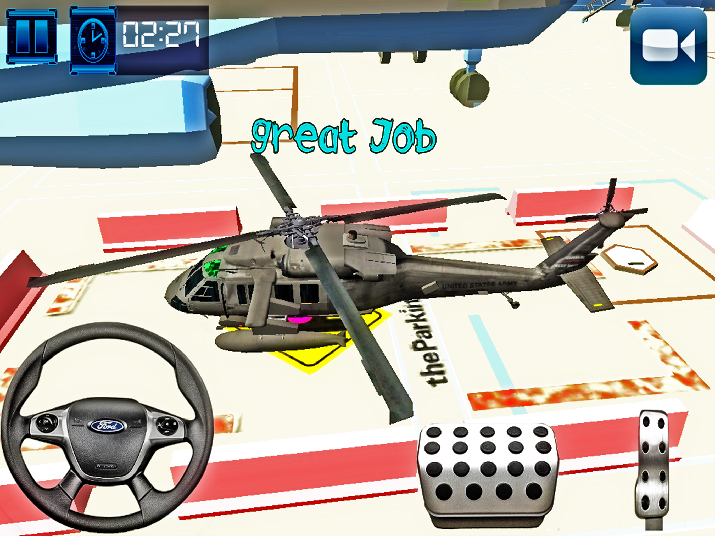 Helicopter Parking Simulation Game 2017 screenshot 6