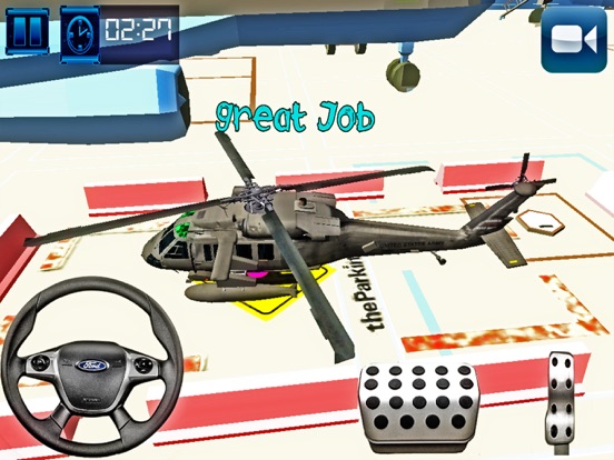 ヘリコプター駐車シミュレーションゲーム2017のおすすめ画像1