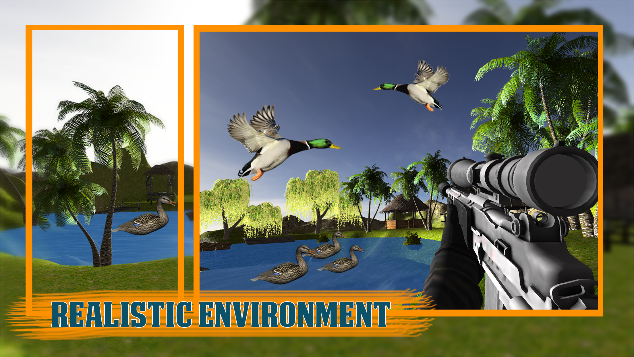 Modern Bird Hunter 2017: Duck hunting game 3D