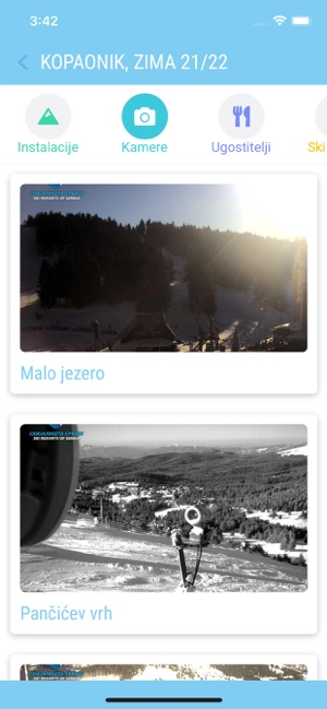 Skijalista Srbije on the App Store