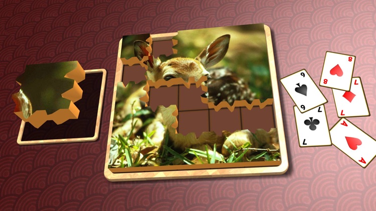 Jigsaw Solitaire Baby Animals