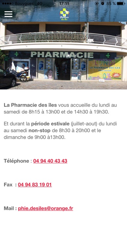 Pharmacie des îles St Raphaël