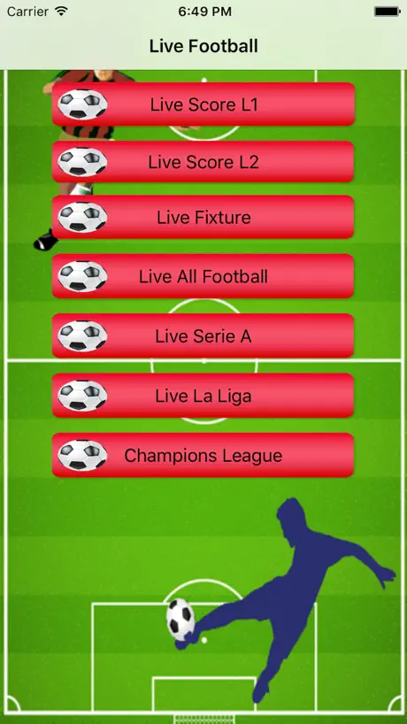 Live Football Update