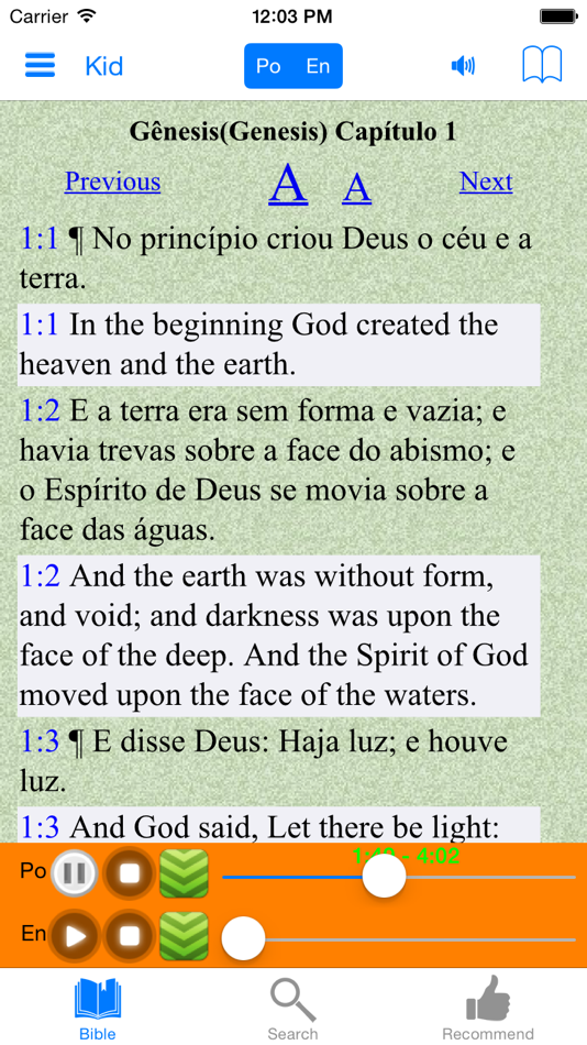 Portuguese English Holy Bible - 2.9 - (iOS)