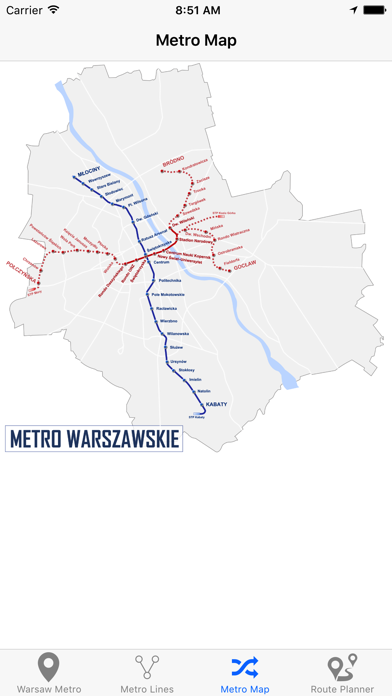 Warsaw iMetro Screenshot 5