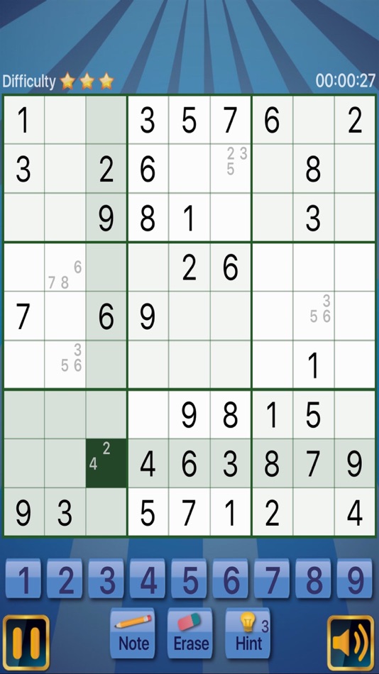 #1. Sudoku - The Way of Kings (iOS) Podle: Chuanming Chang