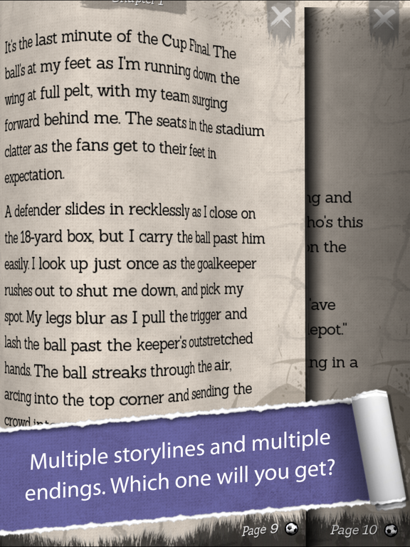 New Star Soccer G-Story Ch 1-3 iPad screenshot 5 - Book app