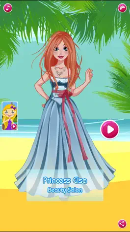 Game screenshot Princess Elsa Beauty Salon — Dress up girls games mod apk