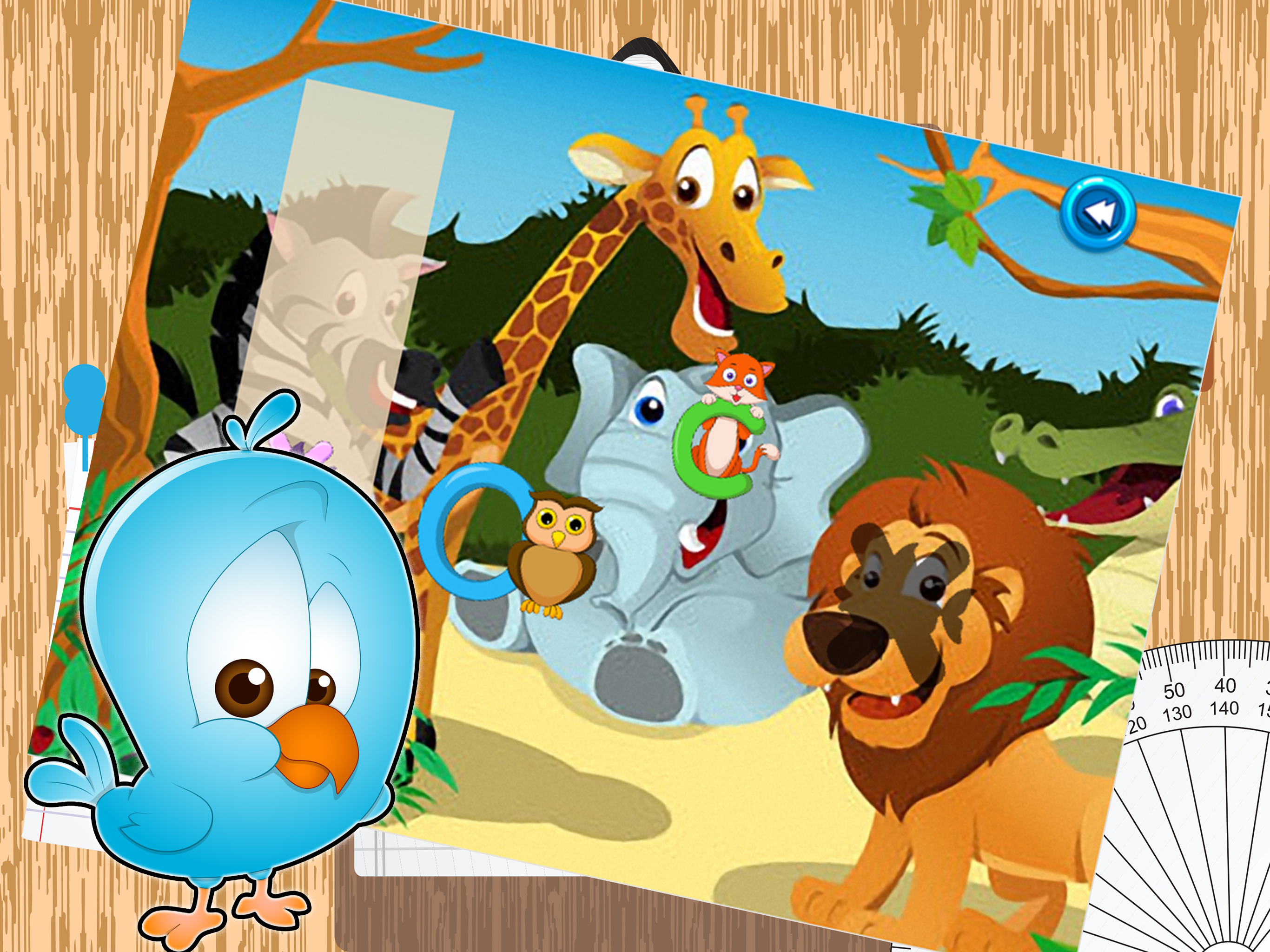 ABC Tracing Letters A To Z - Clan Of Animals