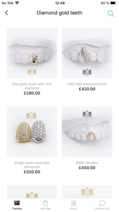 Gold Grillz Screenshot