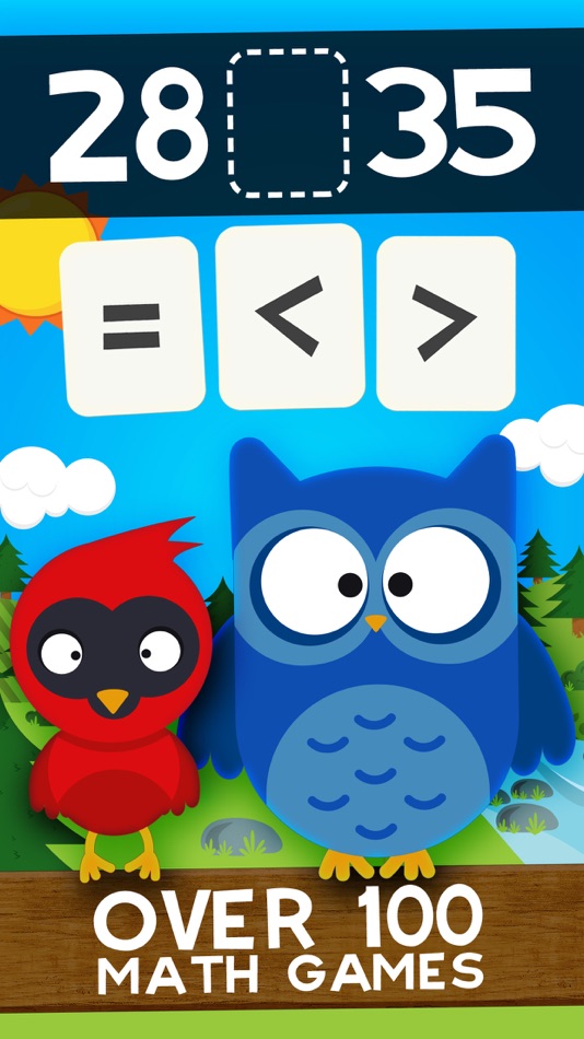 Animal Math Second Grade Math Games for Kids Maths - 1.5 - (iOS)