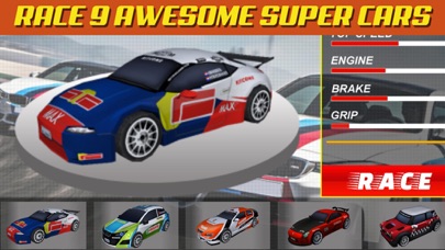 Screenshot #2 pour Crazy Car Racing HD